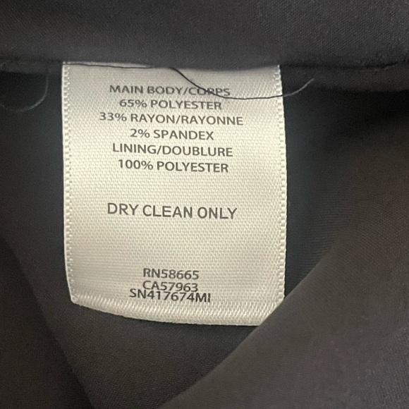 Something Navy‎ Women's Plaid One-Button Blazer Small - Picture 3 of 6